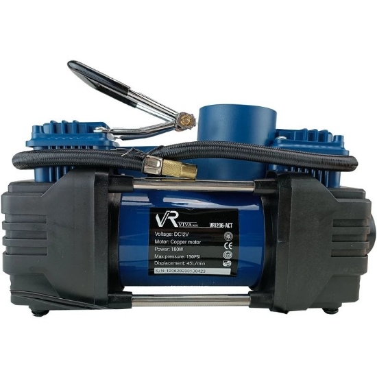 کمپرسور فندکی ویوارکس مدل VR1206-ACT با باتری ۱۲ ولت و ۱۵ آمپر